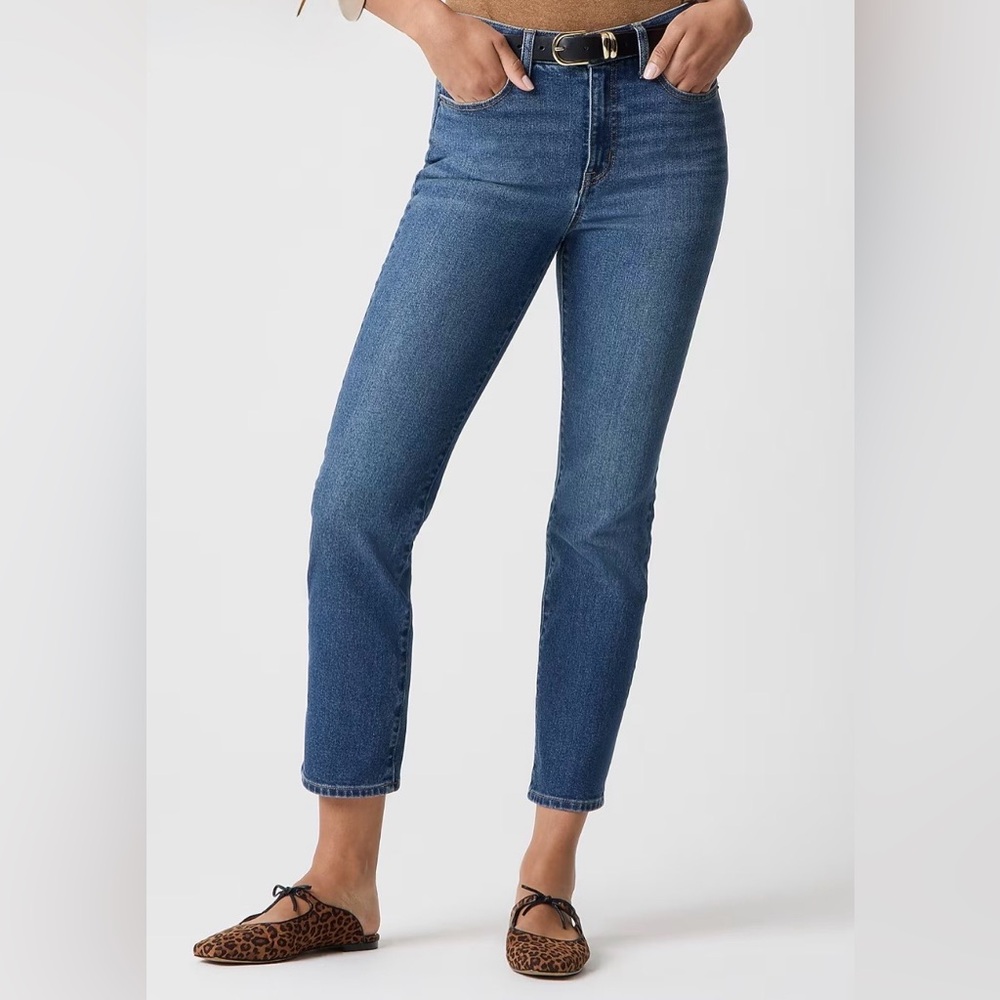 J. Crew Women's Ankle Jeans in Deep Blue